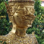 Statue du Palais royal, Bangkok, Thaïlande