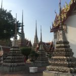 Stupas, Wat Pho, Bangkok, Thaïlande