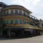 Bâtiment colonial, Battambang, Cambodge