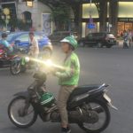 Mon chauffeur Grab, HCMC, Vietnam