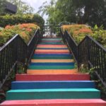 Happy steps, Mount Faber park, Singapour