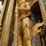 Statue du Palais royal, Bangkok, Thaïlande