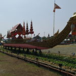 Barge sur le champ de foire, Bangkok, Thaïlande