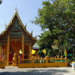 Temple sur les klongs, Bangkok, Thaïlande