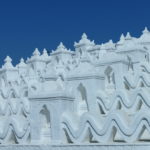 Pagode blanche, Mingun, Myanmar