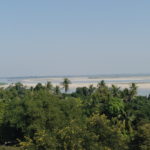 Vue sur l'Irrawaddy, Mingun, Myanmar