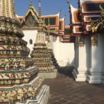 Stupas et temples, Wat Pho, Bangkok, Thaïlande