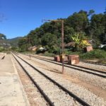 Rails de la gare de Kalaw, Myanmar