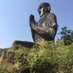 Statue de moine au grand Bouddha, Moulmein, Hpa-An