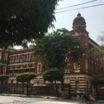 Bâtiment colonial, Yangon, Myanmar