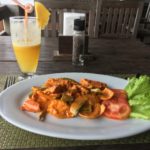 Crevettes kroeung, Kep, Cambodge