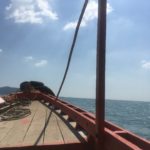 Direction Koh Tonsay, Kep, Cambodge