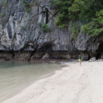 Plage déserte, Baie de Lan Ha, Vietnam