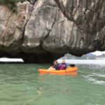 Stars on the kayak, Baie d'Halong, Vietnam