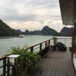 Notre bateau de croisière, Baie d'Halong, Vietnam